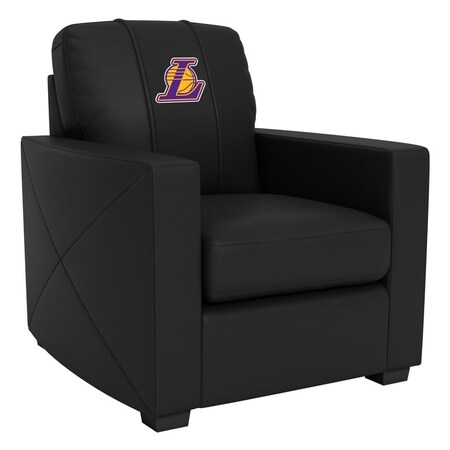 Dreamseat Silver Club Chair with Los Angeles Lakers Secondary Logo XZ7759002CHCDBK-PSNBA31021